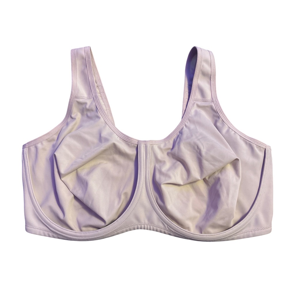 SYROKAN A227 Max Control High Impact Underwire Sports Bra Beige Full Figure 42F